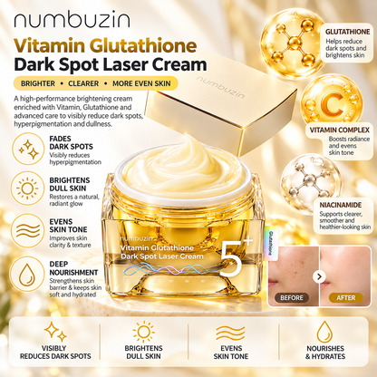 NUMBUZIN NO.5 VITAMIN GLUTATHIONE DARK SPOT LASER CREAM 50ML