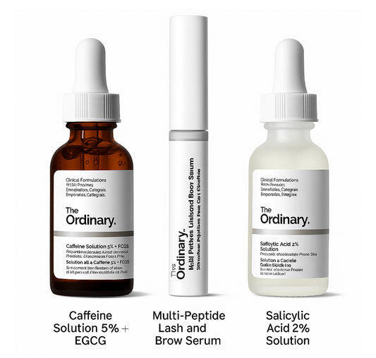 The Ordinary Clear Skin & Lash Care Set