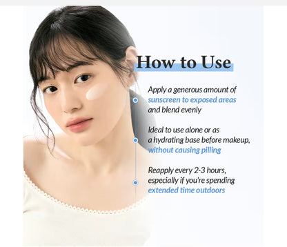 Dr.althea Aqua Glowing Sunscreen: Hydrating & Luminous Sun Cream with SPF 50+ PA++++