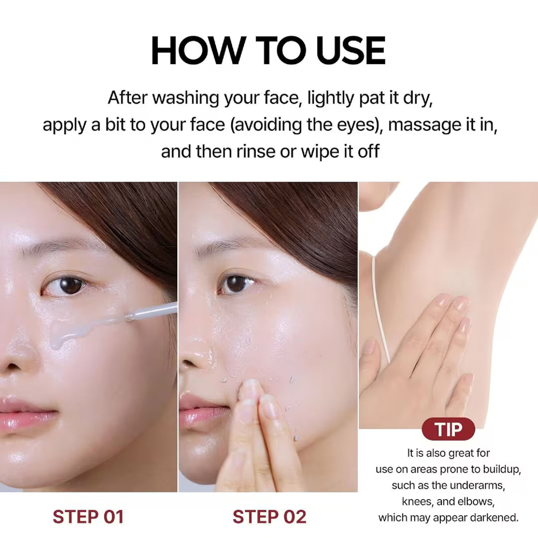 Dr. Melaxin, Peel Shot Exfoliating Black Rice Ampoule 80ml