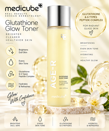 medicube - AGE-R Glutathione Glow Toner