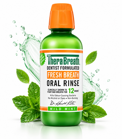 THERABREATH MOUTHWASH MILD MINT 473ML