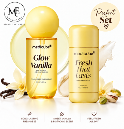 Medicube Glow Vanilla Perfect Duo Set 🤍✨