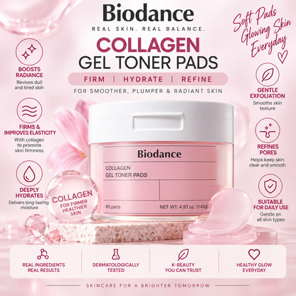 Biodance - Collagen Gel Toner Pads