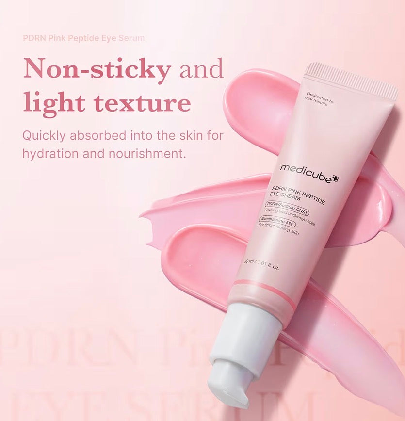 Medicube Salmon DNA PDRN Pink Peptide Eye Serum