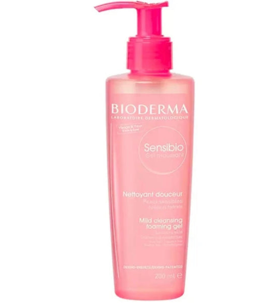 BIODERMA SENSIBIO CLEANSING AND SOOTHING GEL FOR SENSITIVE SKIN 200 ml