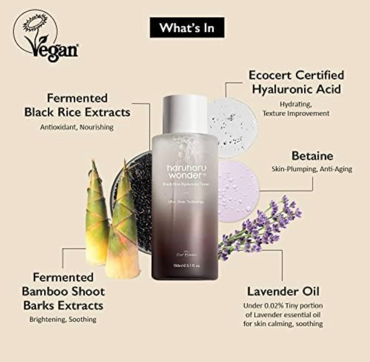 haruharu wonder Black Rice Hyaluronic Toner 150 ml