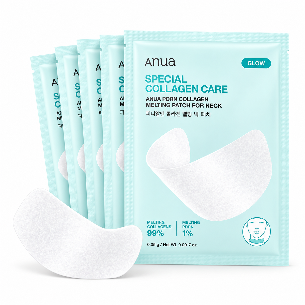 Anua PDRN Collagen Melting Patch For Neck (1 pc)