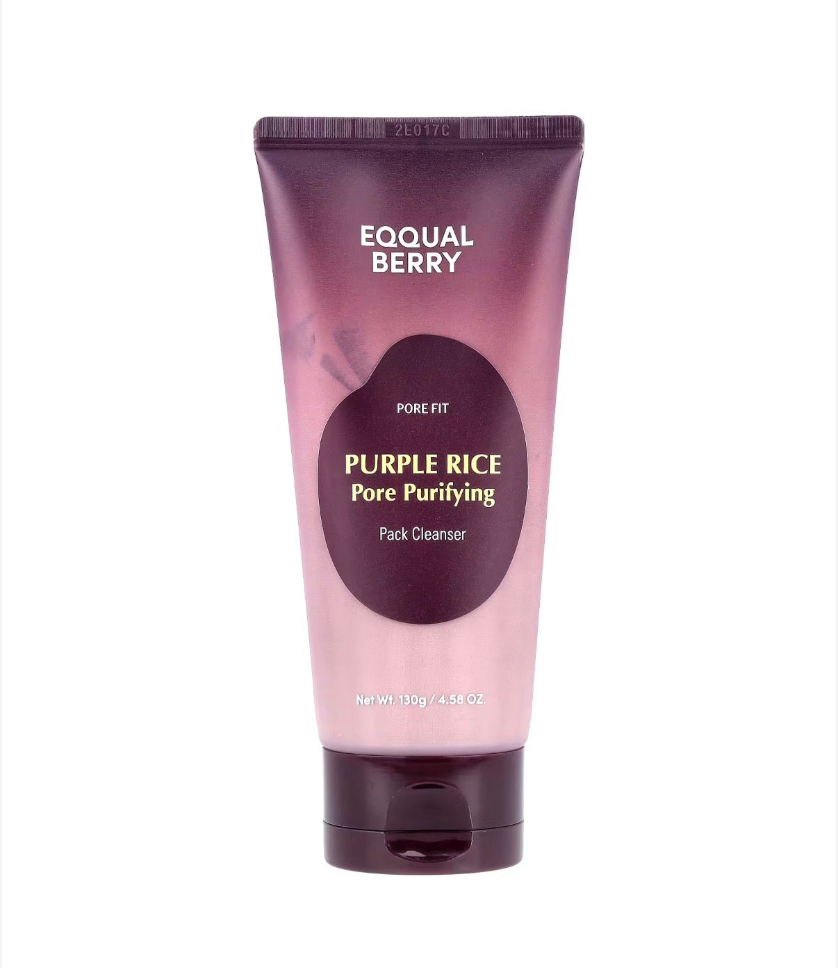 EQQUALBERRY, Purple Rice Pore Purifying Pack Cleanser 130g
