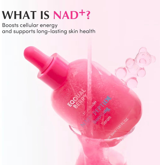 EQQUALBERRY, NAD+ Peptide Boosting Smoothie Serum 30ml