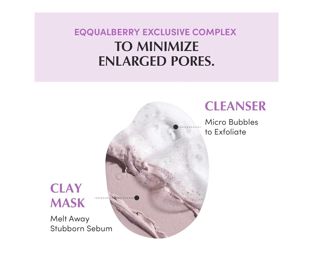 EQQUALBERRY, Purple Rice Pore Purifying Pack Cleanser 130g