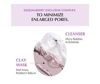 EQQUALBERRY, Purple Rice Pore Purifying Pack Cleanser 130g