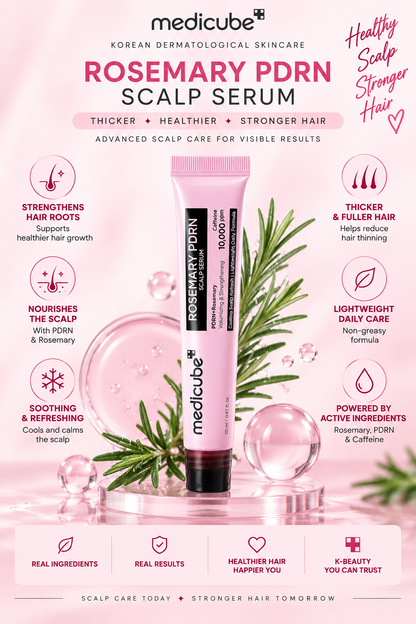 Medicube Roseymary PDRN Scalp Serum 20ml