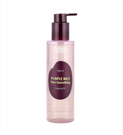 EQQUALBERRY Purple Rice Pore Softening Oil, (200 ml)