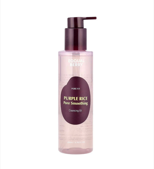 EQQUALBERRY Purple Rice Pore Softening Oil, (200 ml)