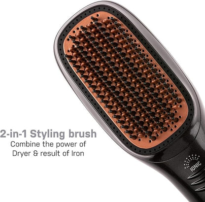 Joy Professional, 2 in 1 Hot Air Styling Comb, Air Styling & Drying System, Multi Style Hair Styling Brush, Hair Dryer
