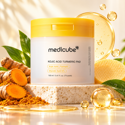 Medicube Kojic Acid Turmeric Pad