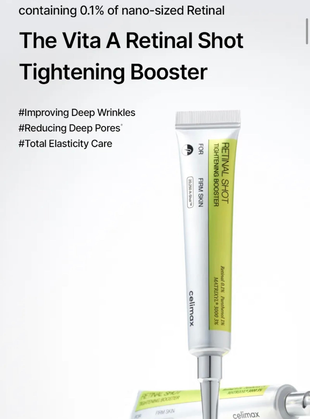 Celimax - The Vita-A Retinal Shot Tightening Booster