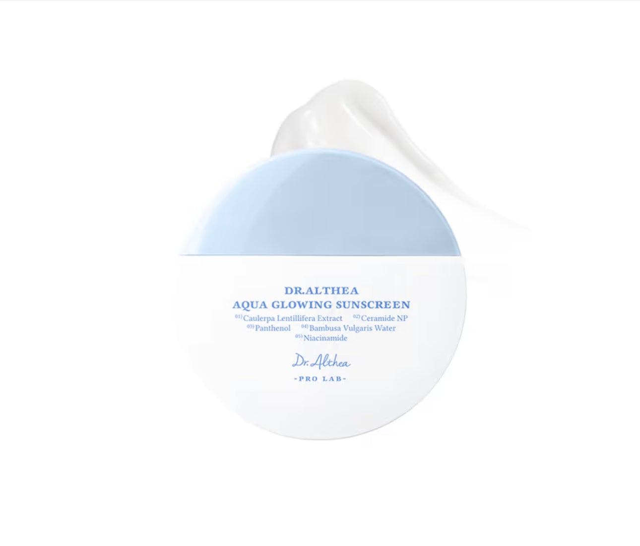 Dr.althea Aqua Glowing Sunscreen: Hydrating & Luminous Sun Cream with SPF 50+ PA++++