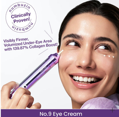 Numbuzin, No.9 NAD+ Retinol Volumetox Eye Cream 10ml