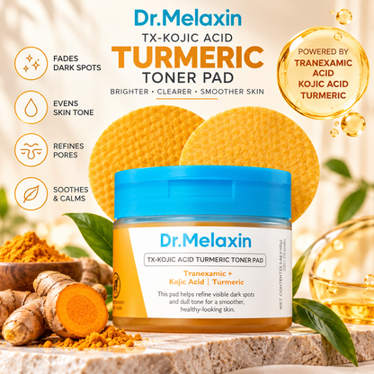 Dr. Melaxin TX-Kojic Acid Turmeric Toner Pads