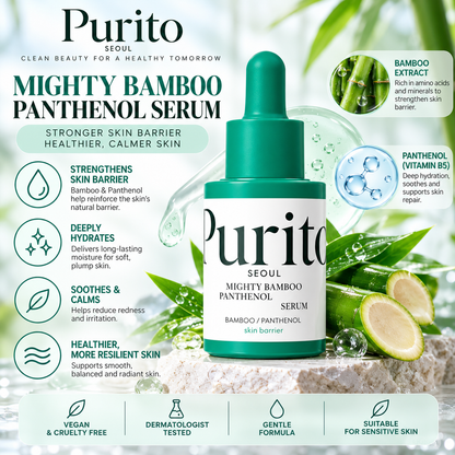Purito Seoul Mighty Bamboo Panthenol Serum 🌿
