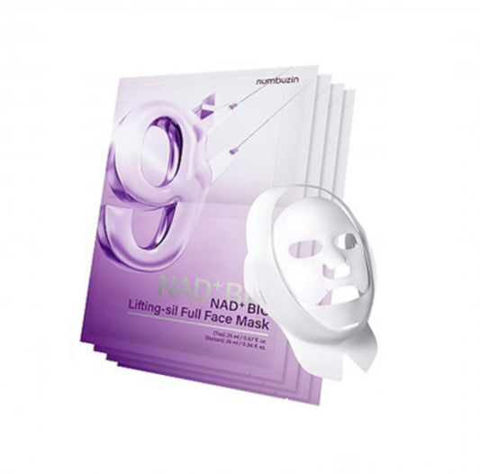 Numbuzin, No.9 NAD Bio Lifting Full Cover Facial Mask (4ea)