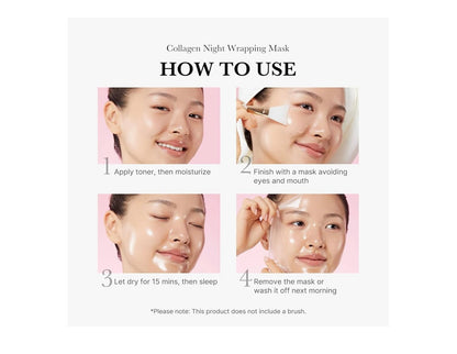 MEDICUBE - Collagen Night Wrapping Mask 75ml