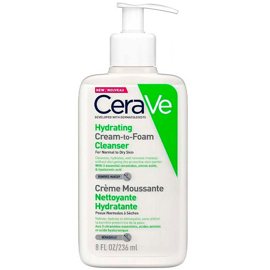 Cerave, Hydrating Cream to Foam Cleanser Normal Skin 236ml