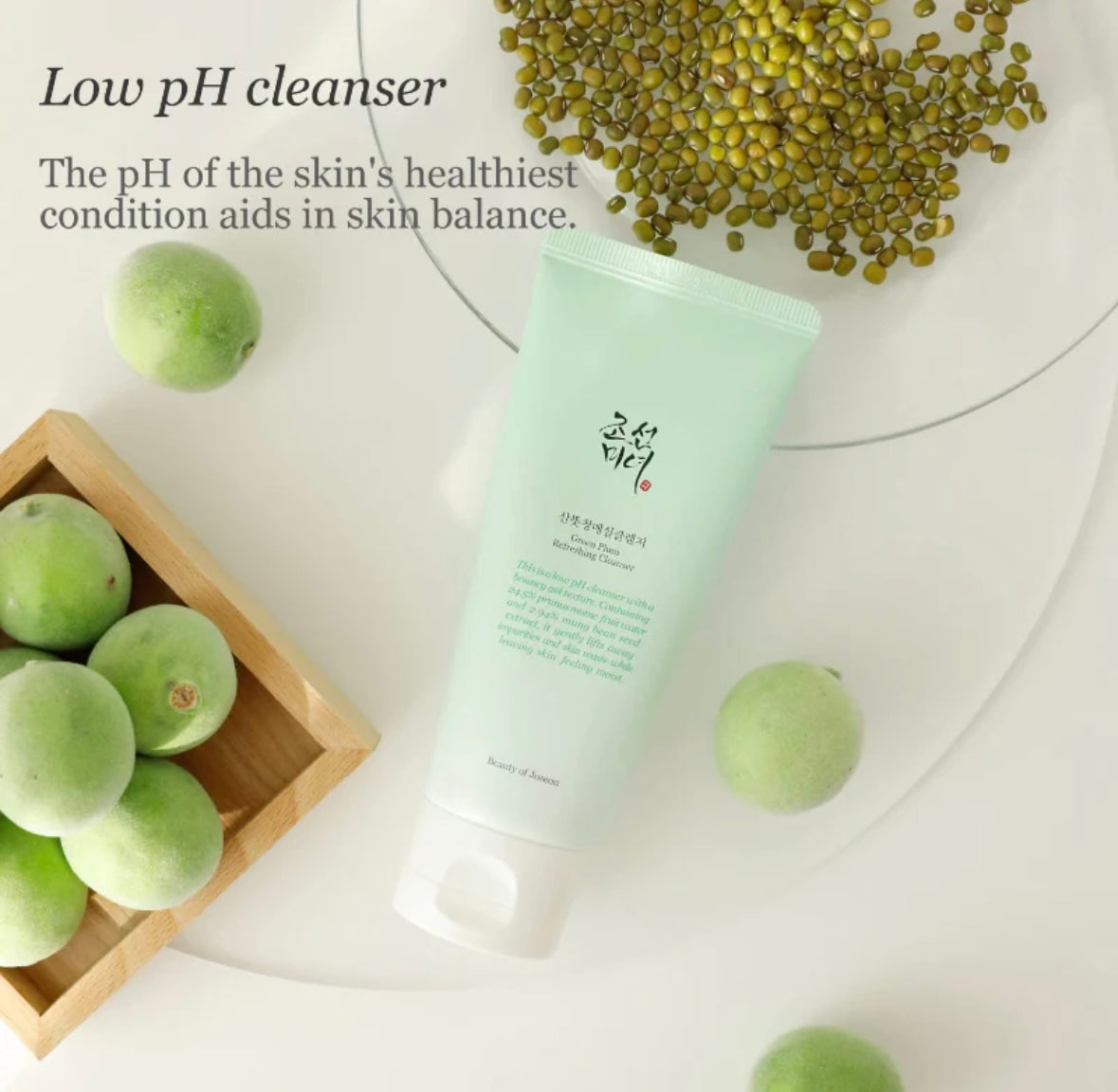 Beauty of Joseon, Green Plum Refreshing Cleanser 100ml