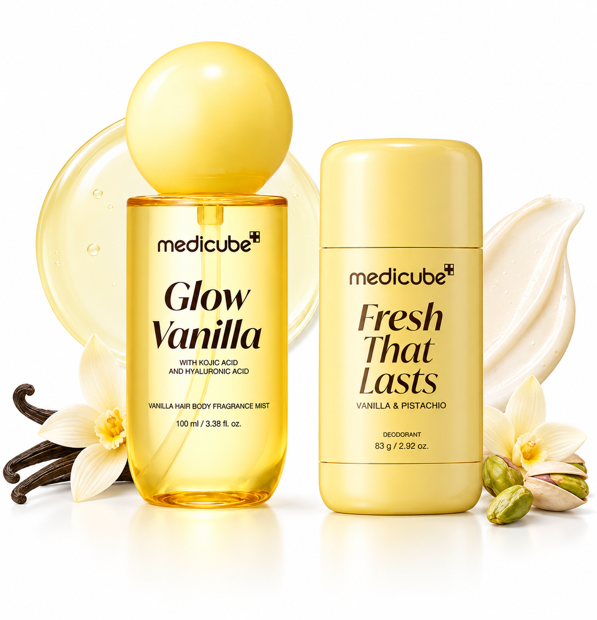 Medicube Glow Vanilla Perfect Duo Set 🤍✨