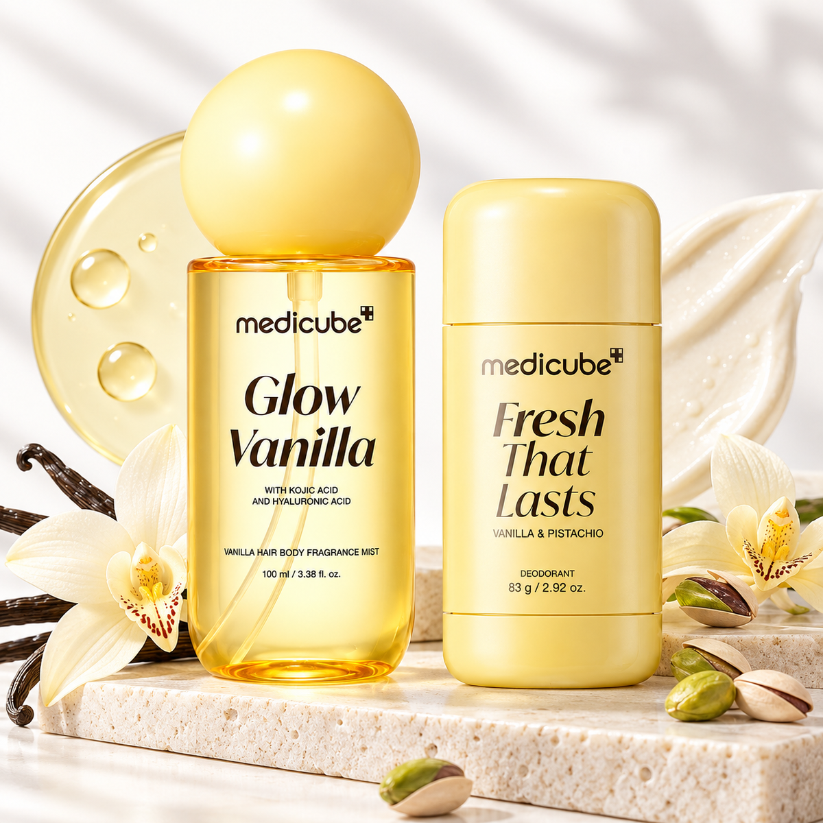 Medicube Glow Vanilla Perfect Duo Set 🤍✨