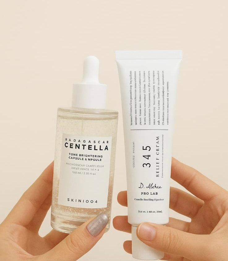 Glow & Repair Skincare Set – Brightening + Soothing Care