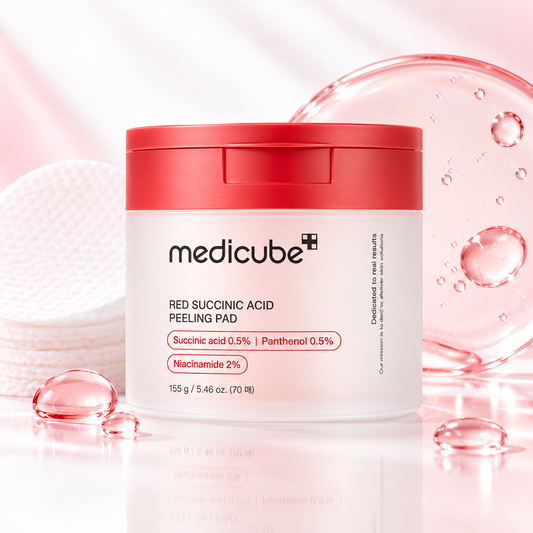 Medicube Red Succinic Acid Peeling Pad – 70 Pads