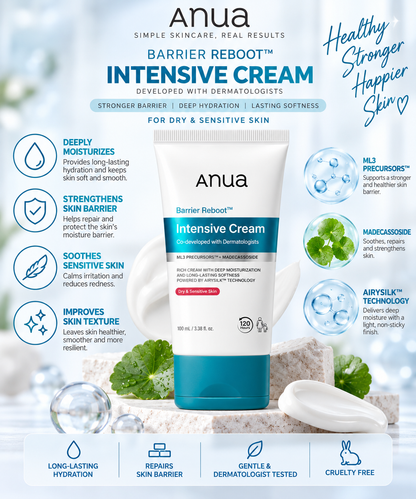 Anua Barrier Reboot Intensive Cream 100ml