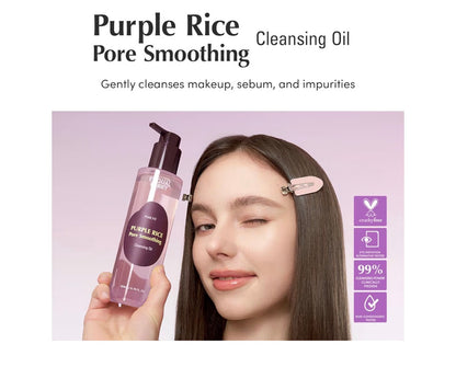 EQQUALBERRY Purple Rice Pore Softening Oil, (200 ml)