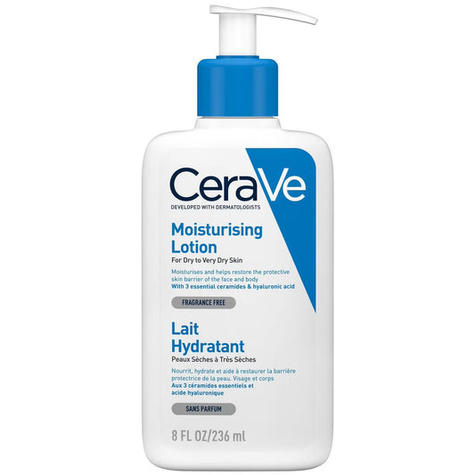Cerave, Moisturizing Lotion for Face and Body Dry to Very Dry Skin 236ml