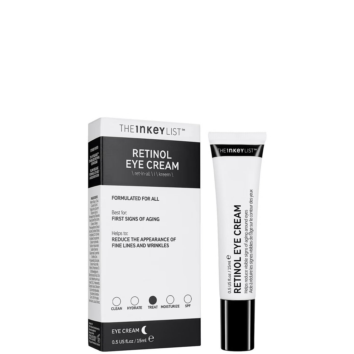 The Inkey List, Retinol Eye Cream 15ml