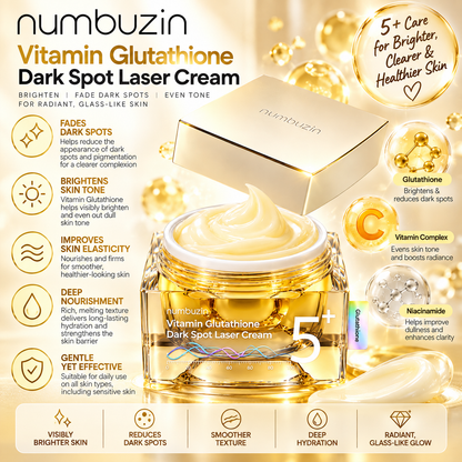 NUMBUZIN NO.5 VITAMIN GLUTATHIONE DARK SPOT LASER CREAM 50ML