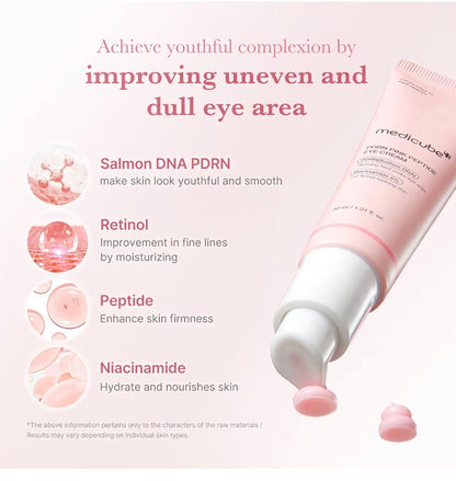 Medicube Salmon DNA PDRN Pink Peptide Eye Serum