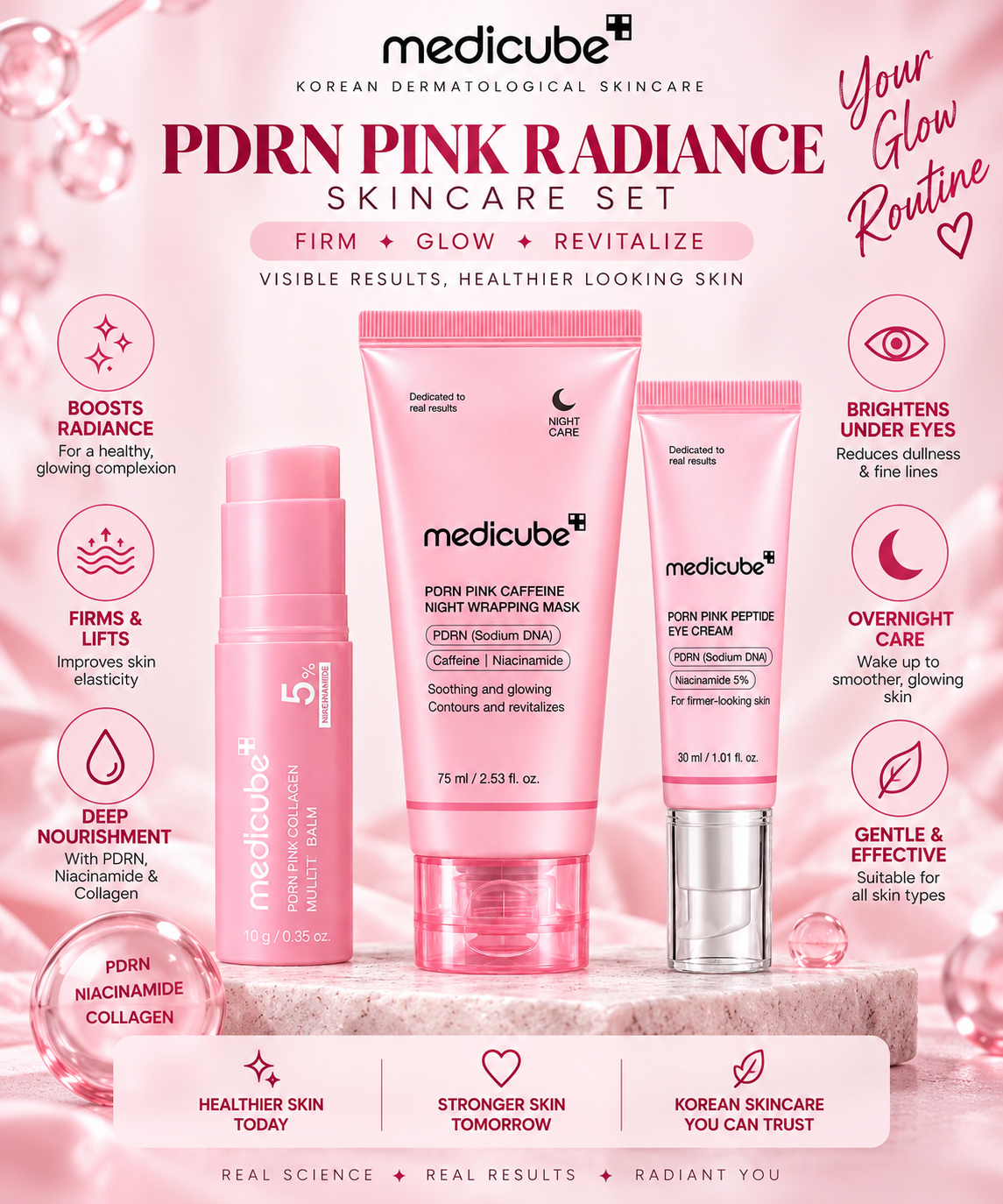 MEDICUBE PDRN PINK GLOW SET ✨