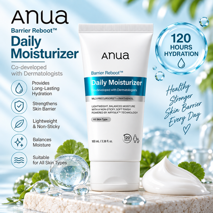 Anua- Barrier Reboot Daily Moisturizer 100ml