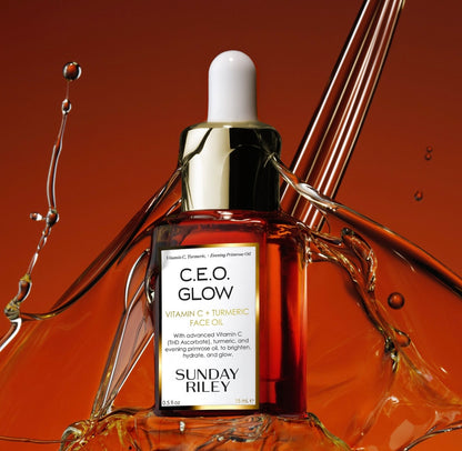 Sunday Riley, C.E.O. Glow – Vitamin C + Turmeric Face Oil 15ml