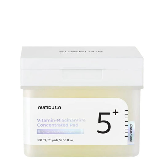 Numbuzin, No.5 Vitamin Niacinamide Concentrated Pad 70ea 180ml