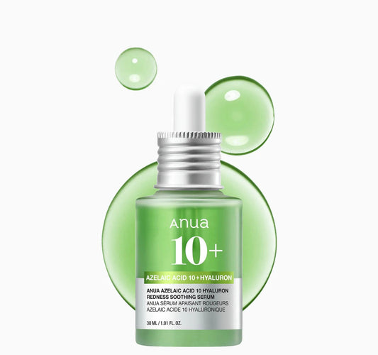 Anua, Azelaic Acid 10 Hyaluron Redness Soothing Serum