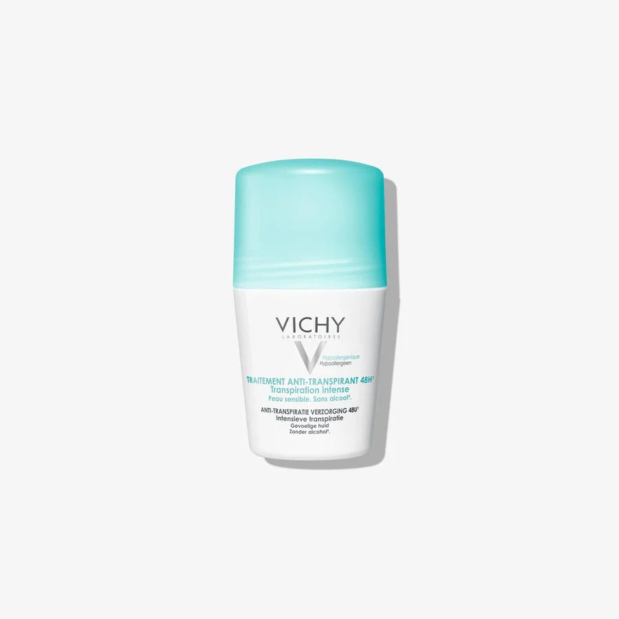 Vichy, 48H Fragrance-Free Antiperspirant Roll-On 50ml