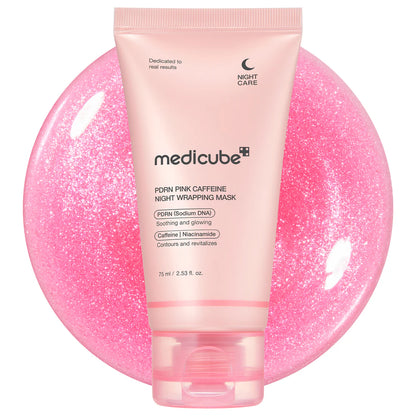 Medicube, PDRN Pink Caffeine Night Wrapping Mask 75ml