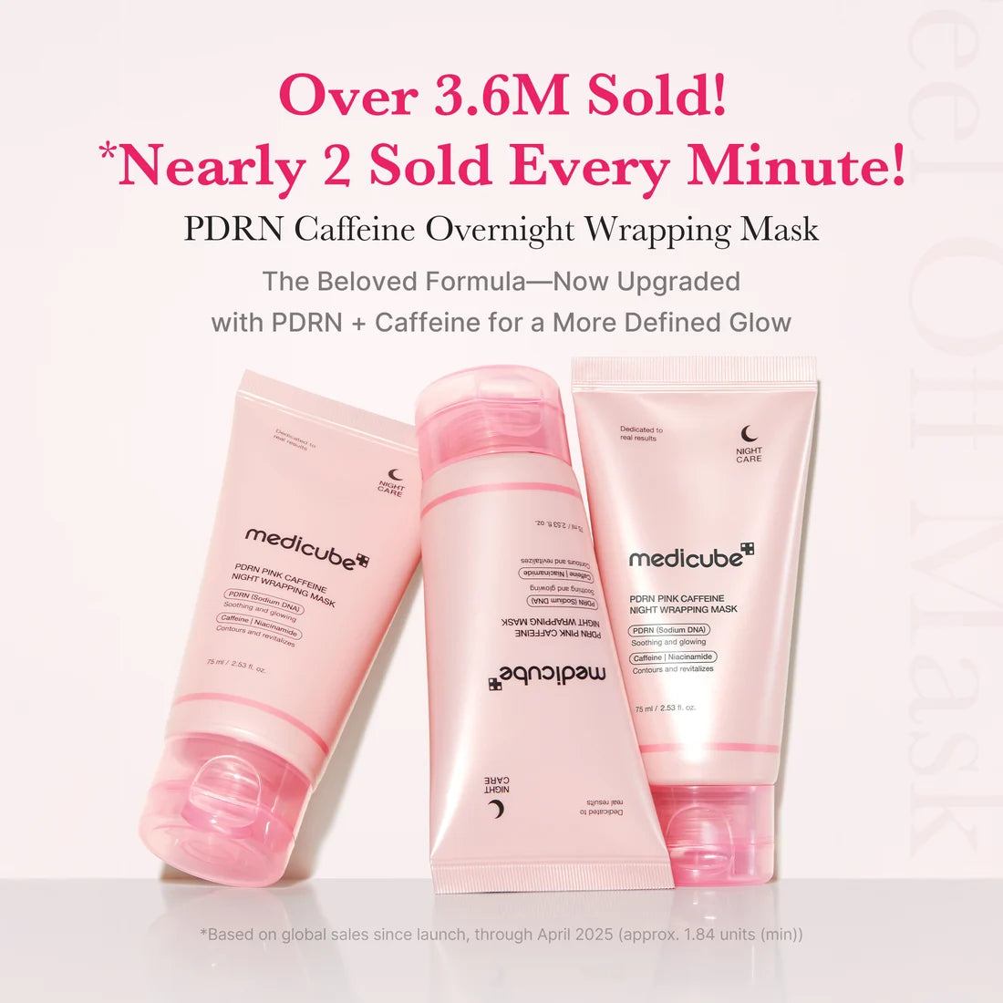 Medicube, PDRN Pink Caffeine Night Wrapping Mask 75ml