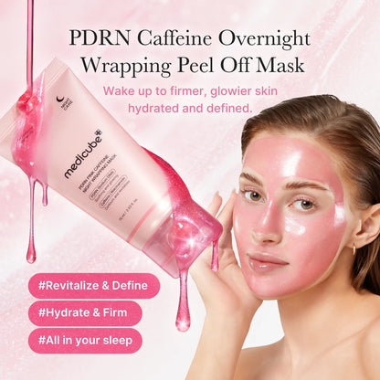 Medicube, PDRN Pink Caffeine Night Wrapping Mask 75ml