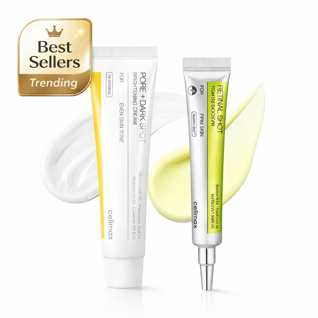 Celimax, Bestsellers (Retinal Booster Shot + Brightening Cream)